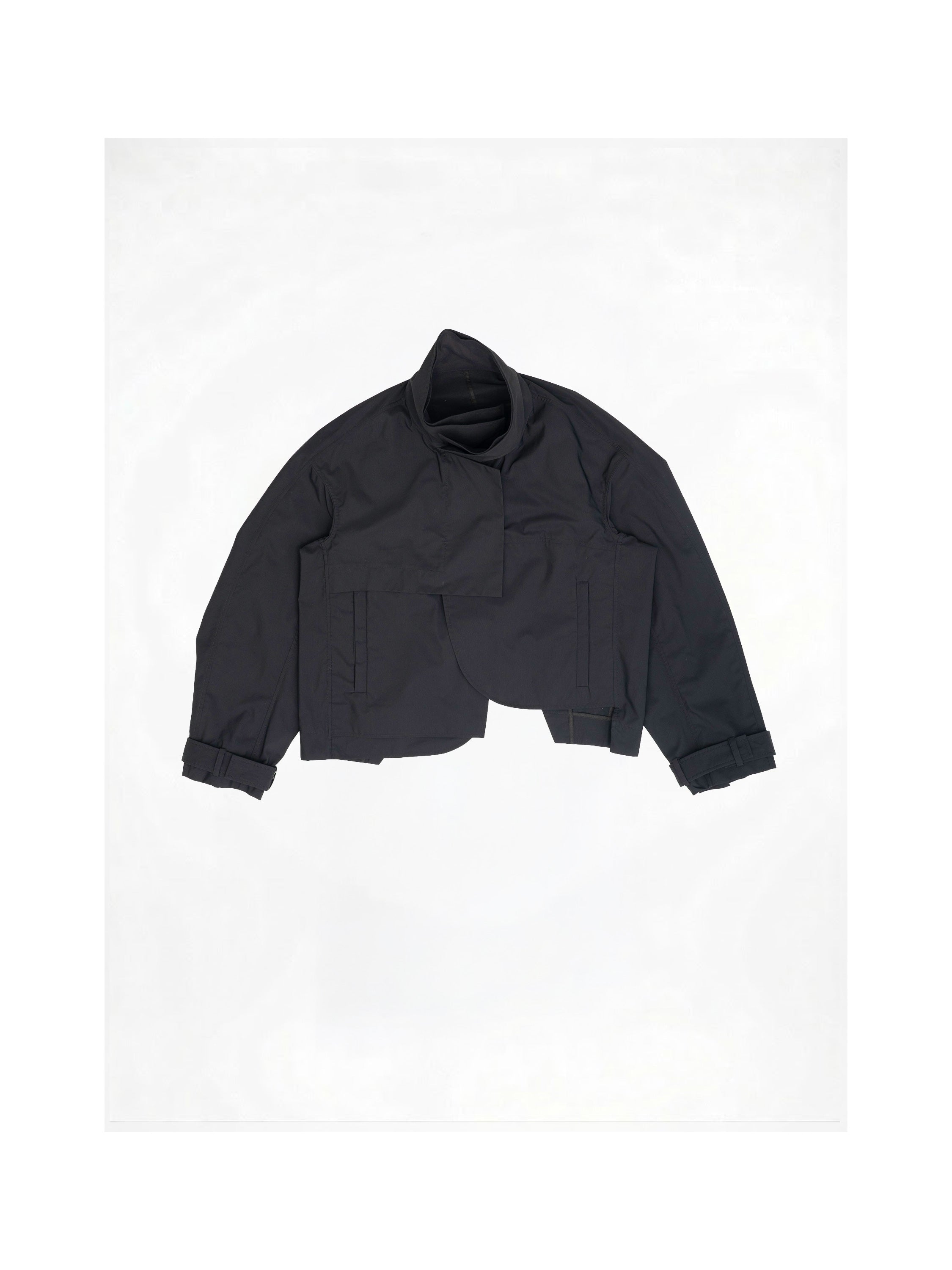 CROPPED TRENCH JACKET
