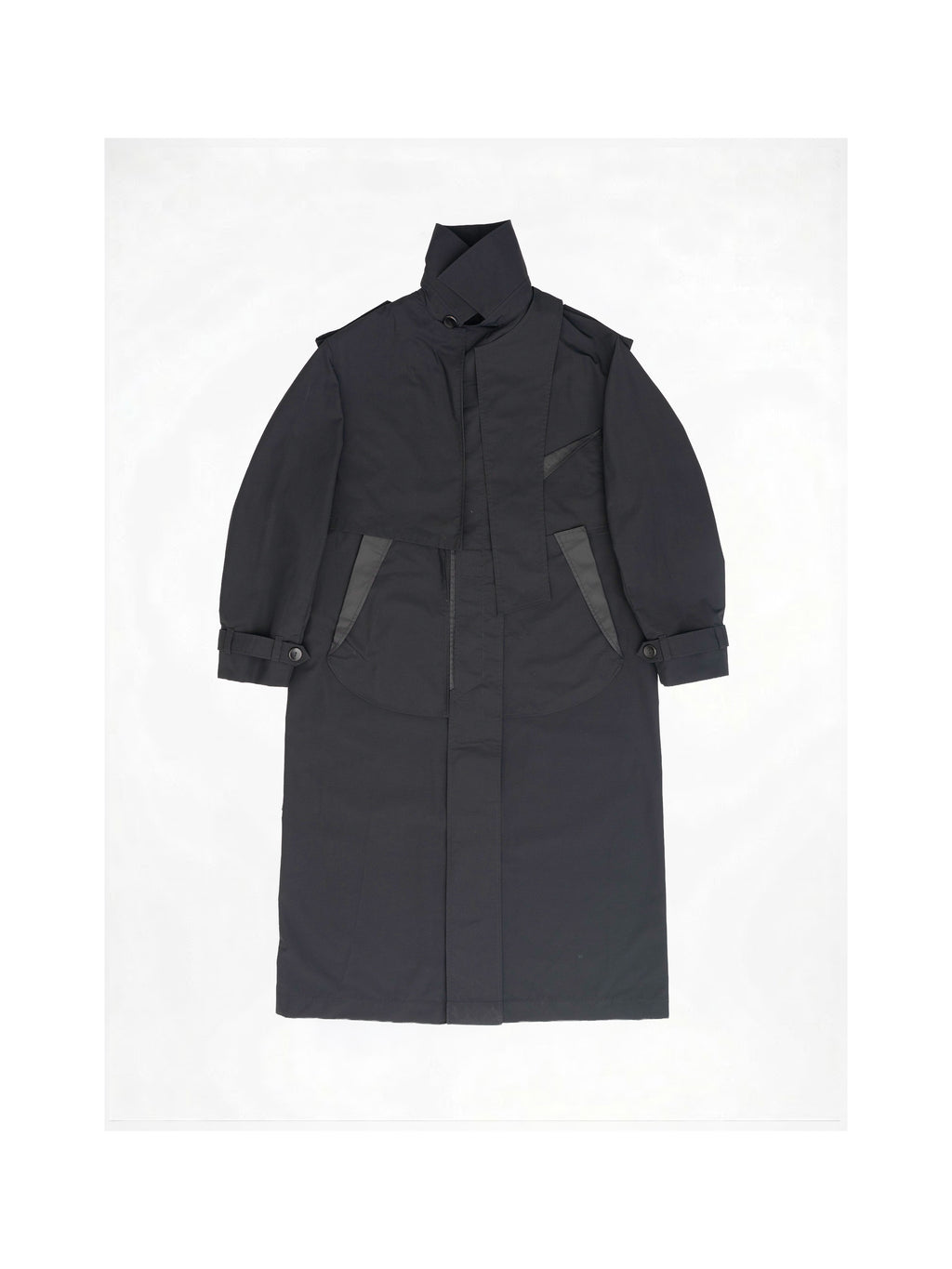 PEELED TRENCH COAT