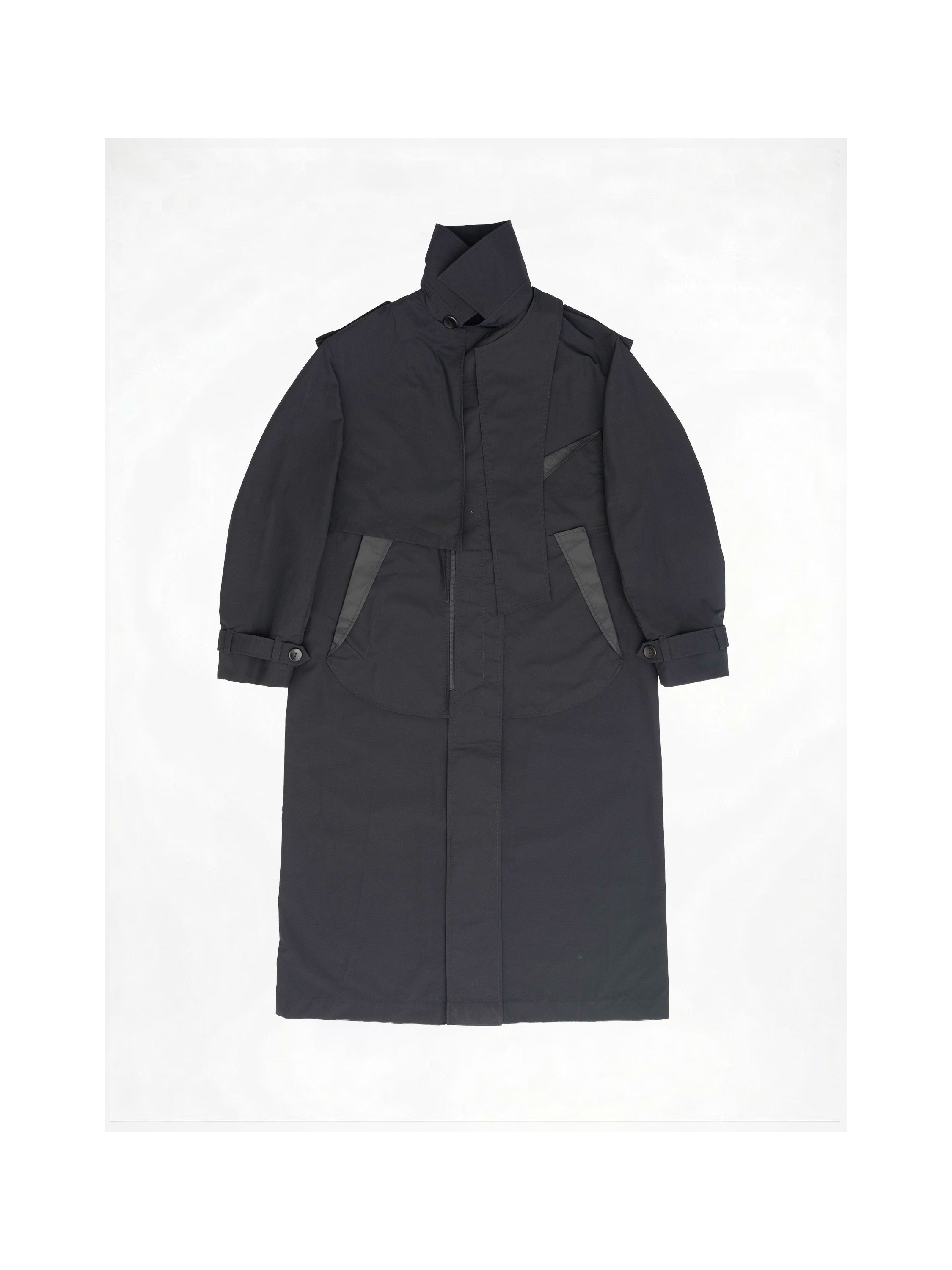 PEELED TRENCH COAT