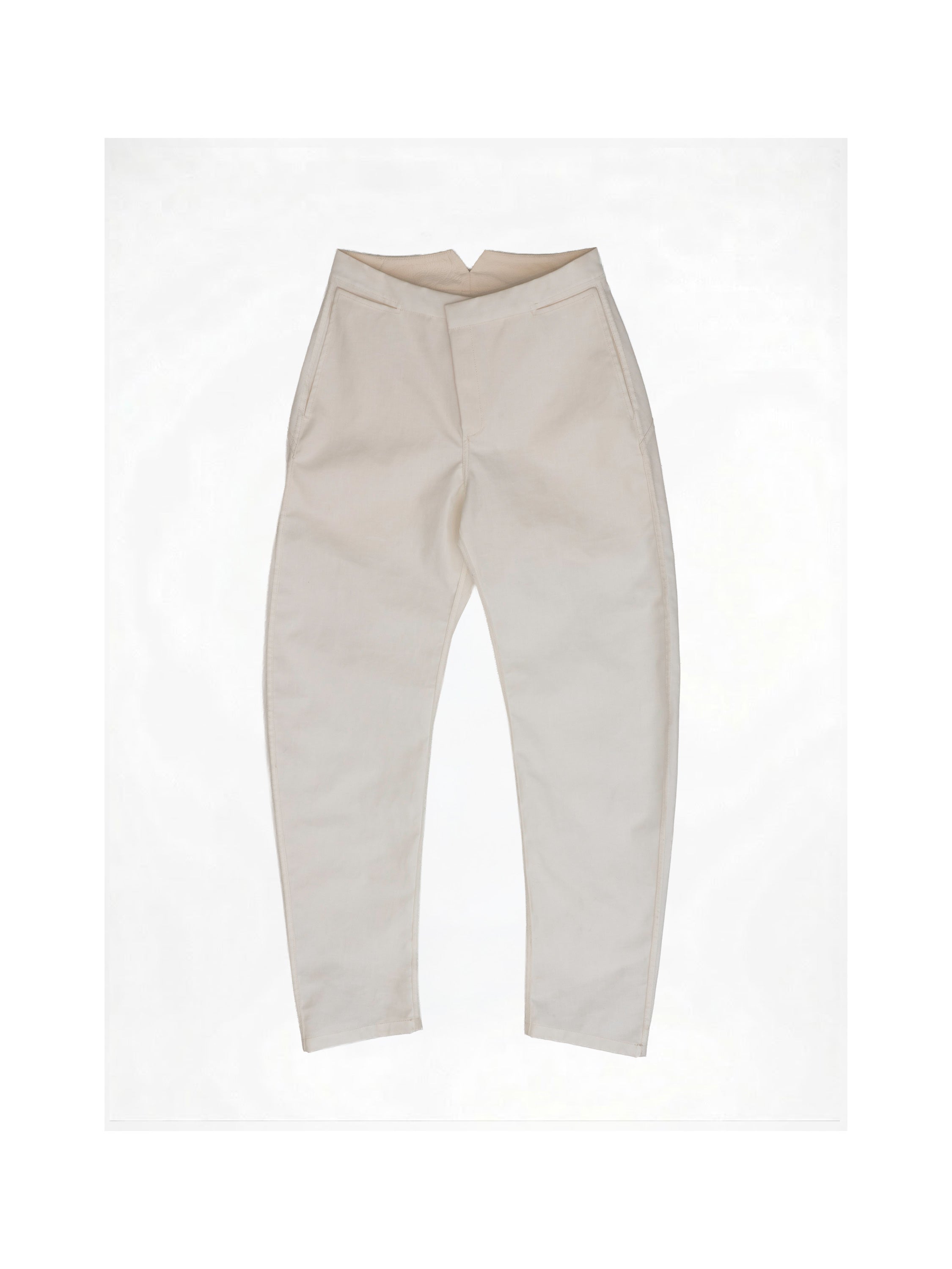 GLAZED POINTED PANTS