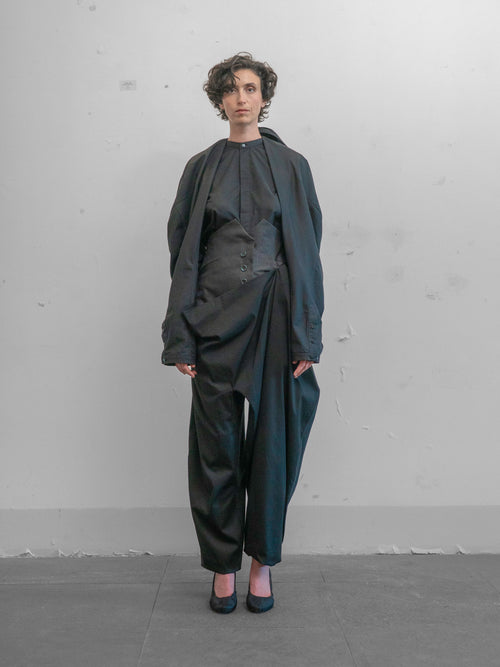 BOUND SLEEVE SHIRT