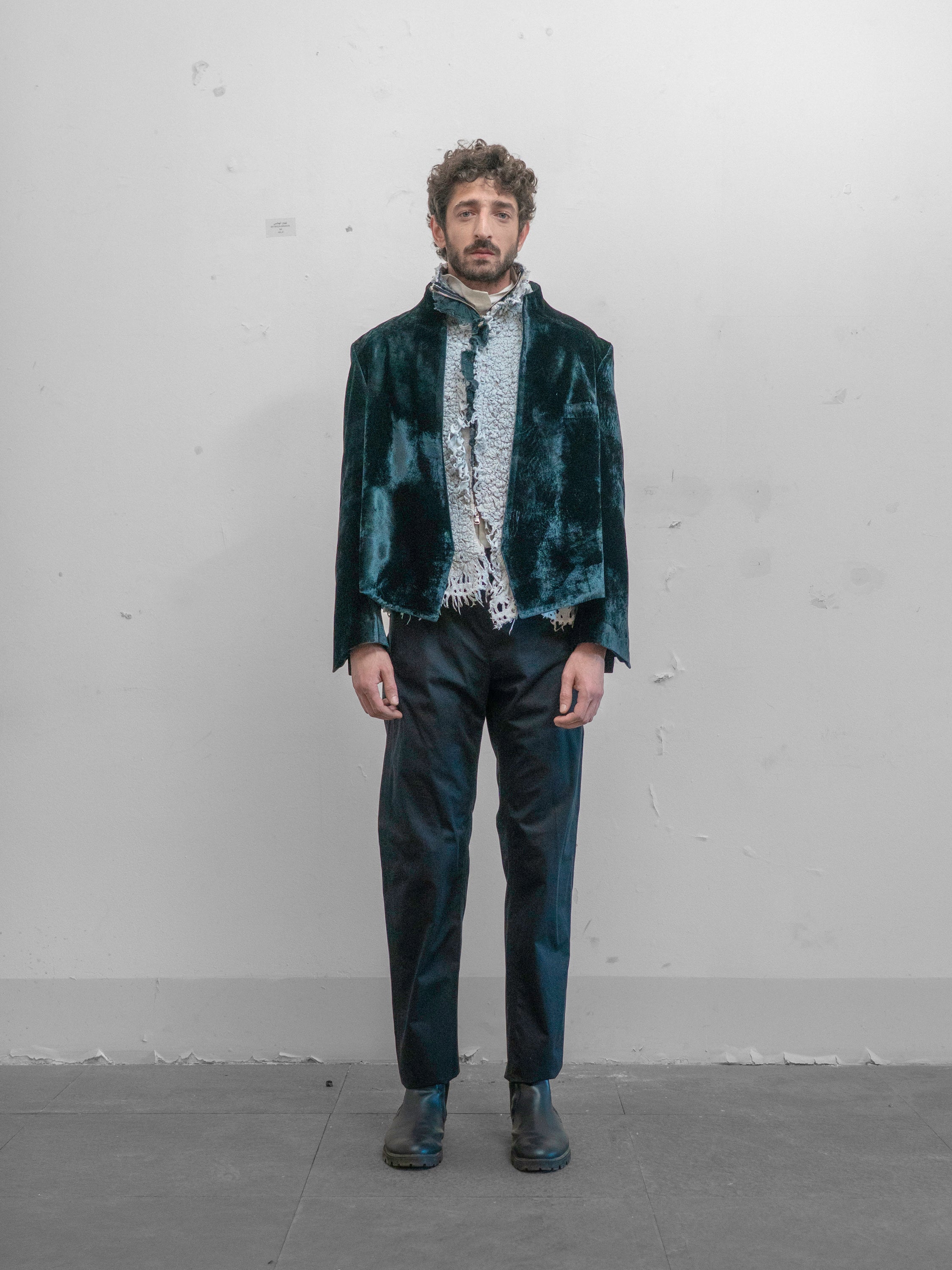 GLIMPSE MIDNIGHT TAILORED JACKET