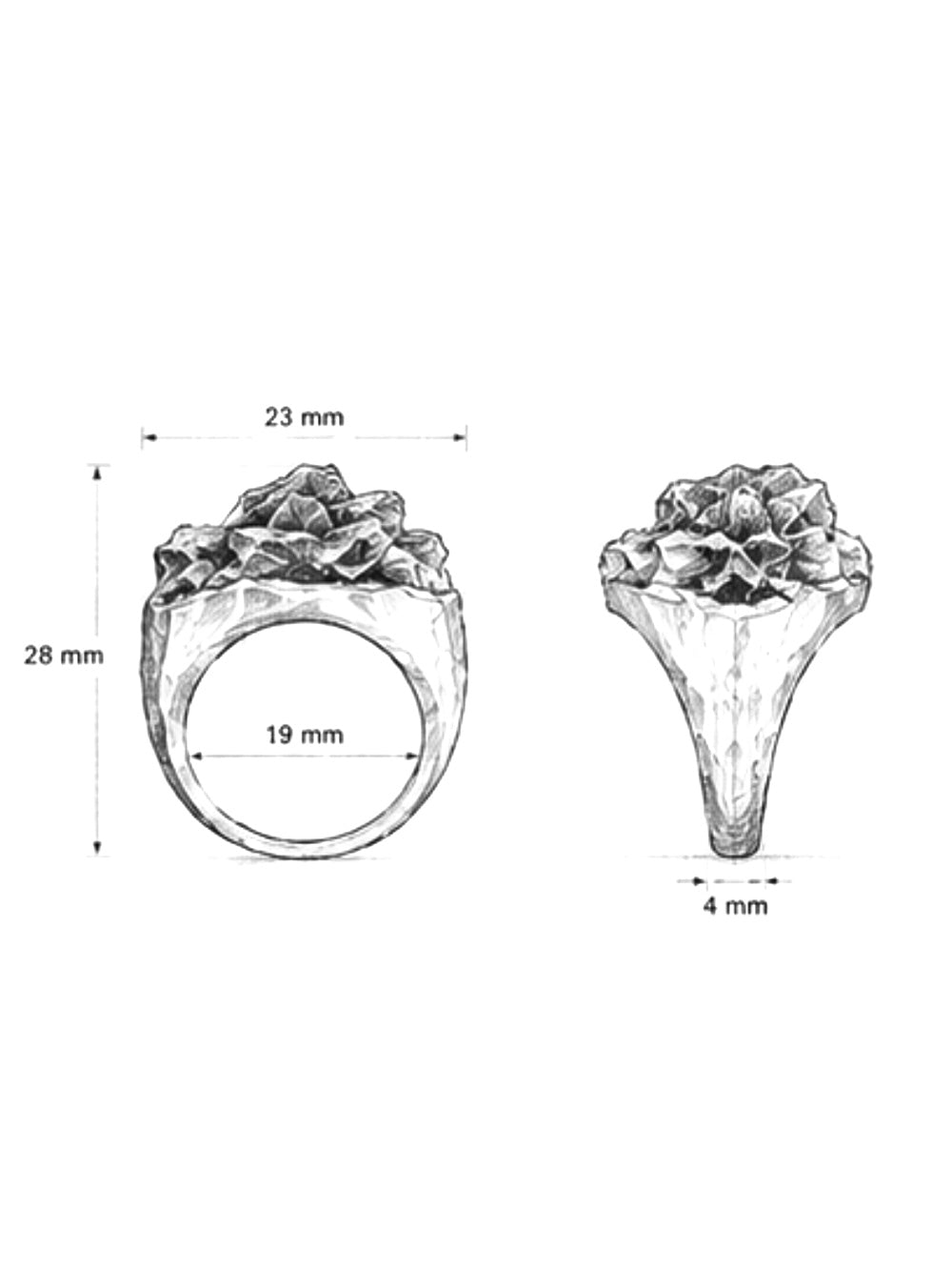 DESERT ROSE RING